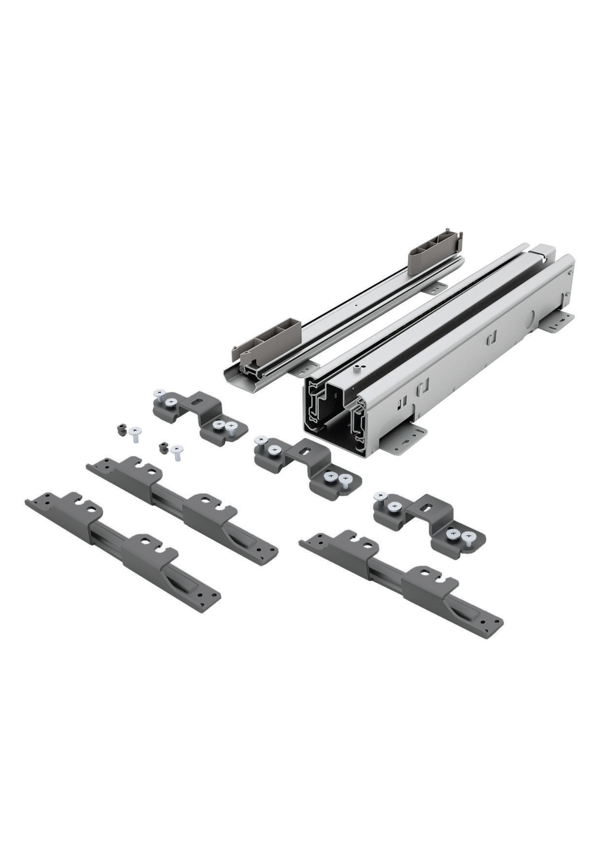 Set de șine și console pentru Coloane extractibile Pro Line