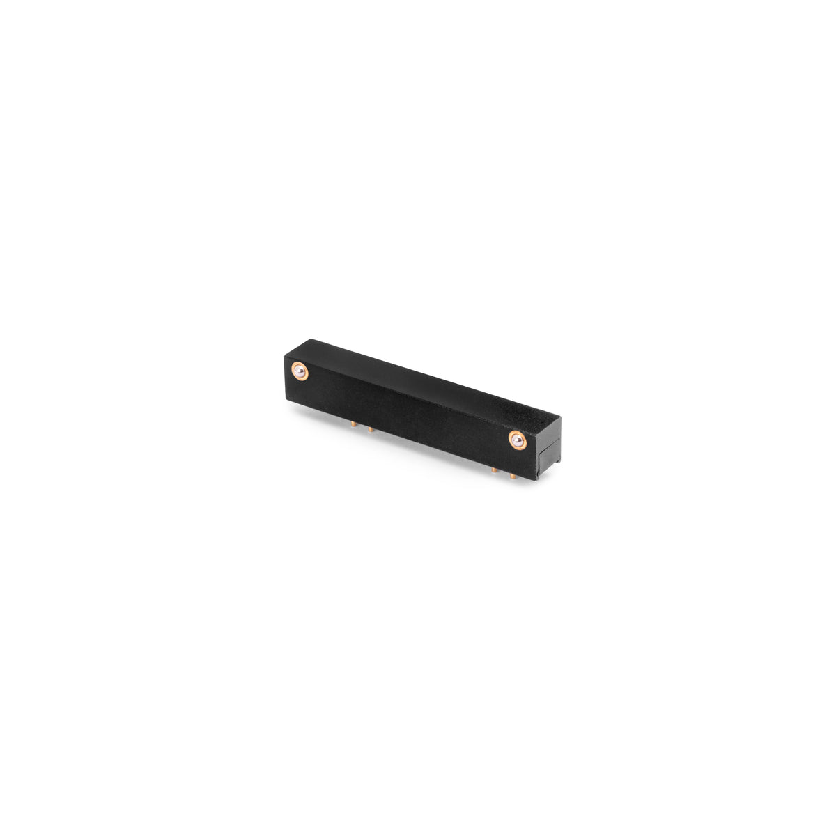 Conector drept DIWO, finisaj negru anodizat
