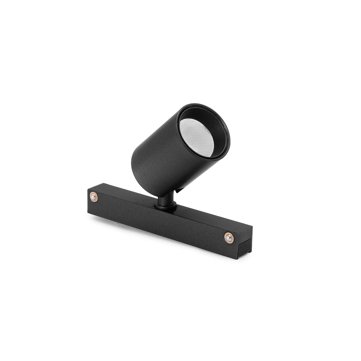Spot LED Focus DIWO montat pe șină, finisaj negru anodizat