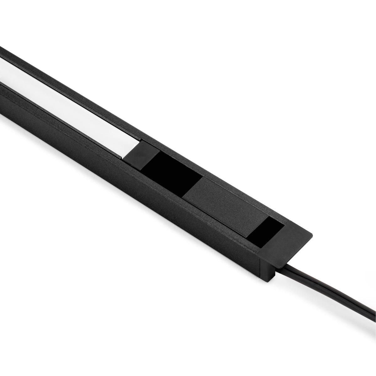 Detaliu conector modul Laser DIWO pe sina electrificata
