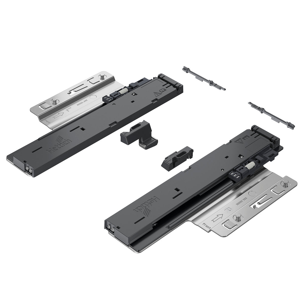Sistem push-to-open Silent pentru glisiere Quadro YOU